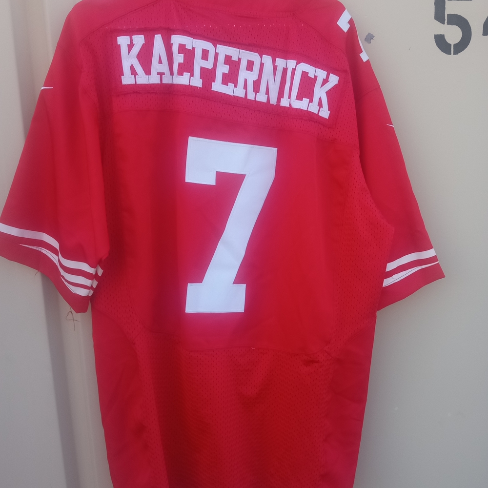 Nike Red Kaepernick Jersey